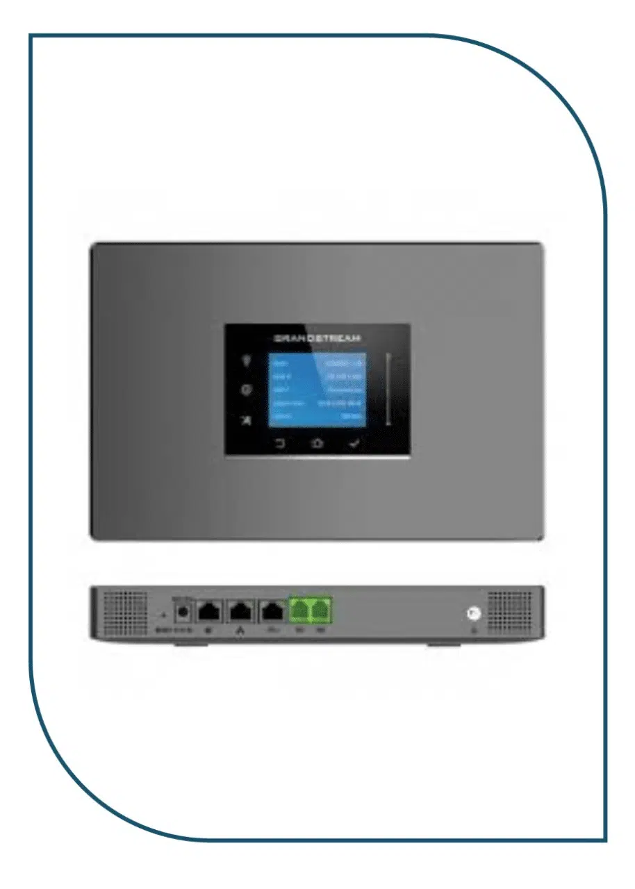 Grandstream IPPBX, 1 FXO, 1 FXS, 500 Users, 75 Concurrent Calls (UCM6301) UCM6301