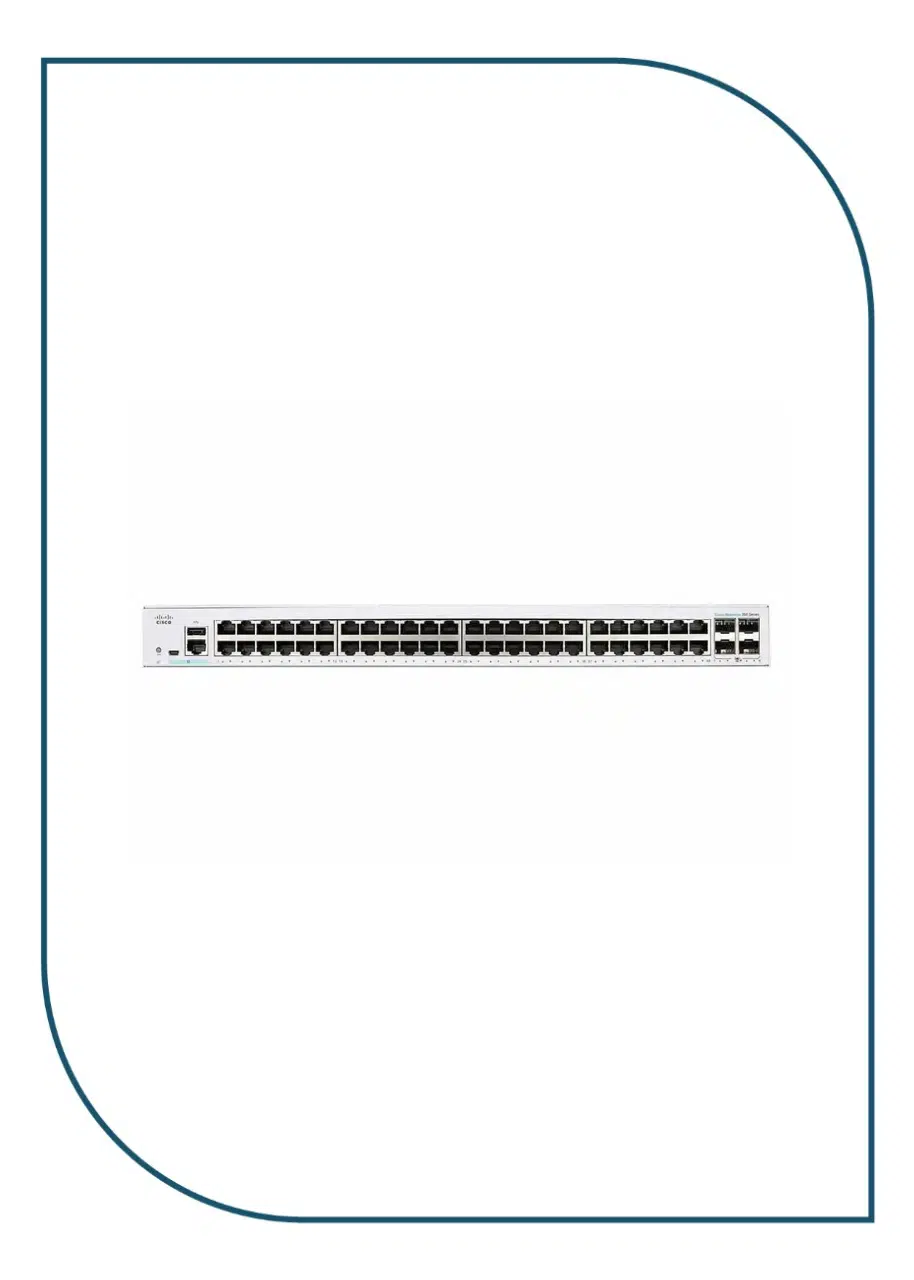 Cisco (CBS350-48T-4X-EU) 48-Port Gigabit Managed Network Switch with 4x10G SFP+ CBS350-48T-4X-EU