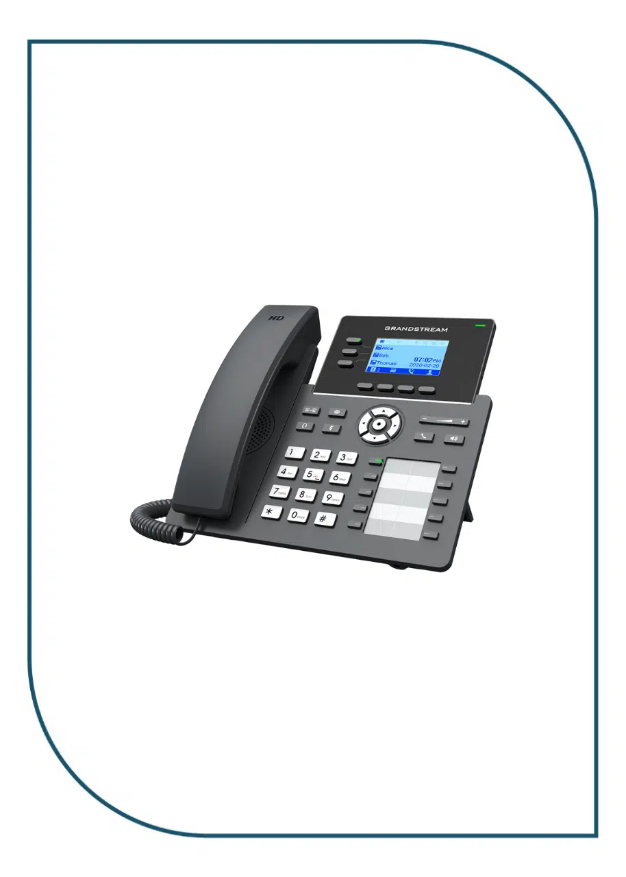 Grandstream GRP2604P IP Phone 6 SIP account ,3 lines - POE GRP2604PGRP2604P