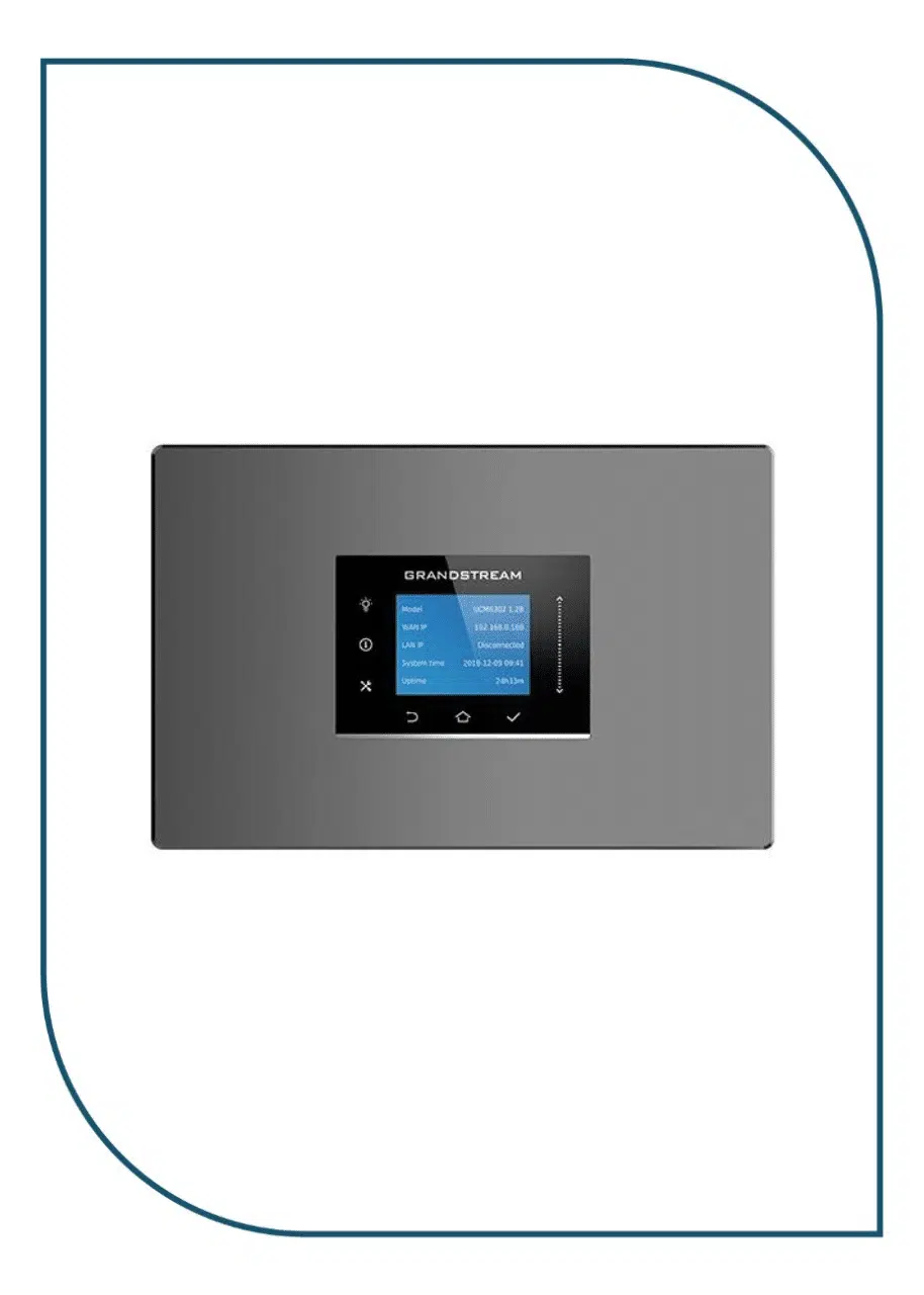 UCM6302A Grandstream IPPBX, 2 FXO, 2 FXS, 500 Users, 75 Concurrent Calls UCM6302A