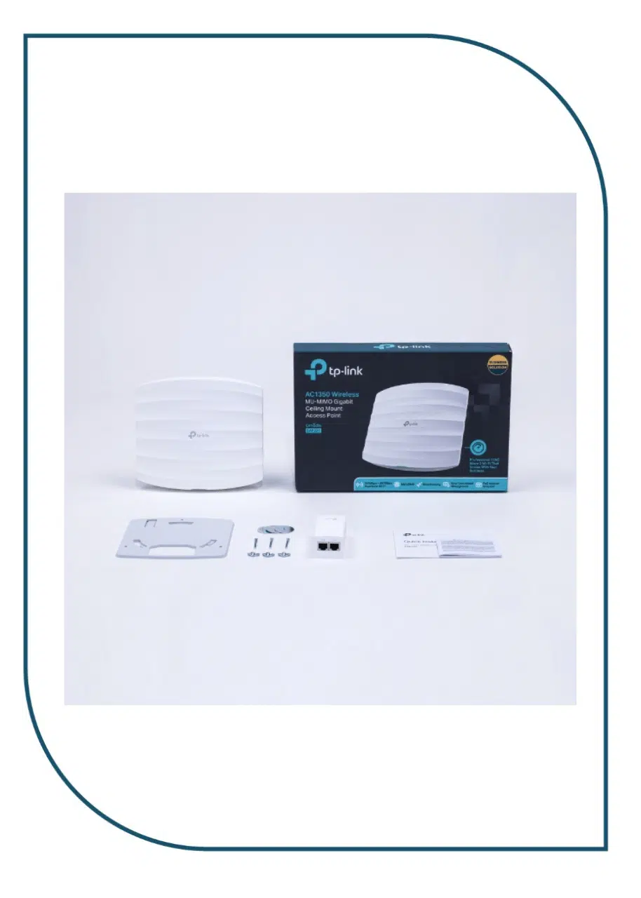 TP-Link AC1350 Wireless MU-MIMO Gigabit Ceiling Mount Access Point TP-Link AC1350 Wireless MU-MIMO Gigabit Ceiling Mount Access Point - Image 3