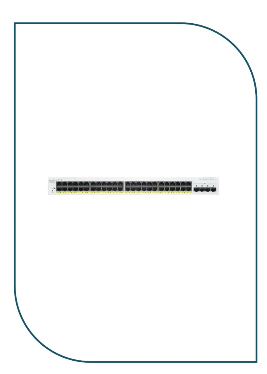 Cisco 48P 4x1G SFP Smart Switch (CBS220-48P-4G) CBS220-48P-4G