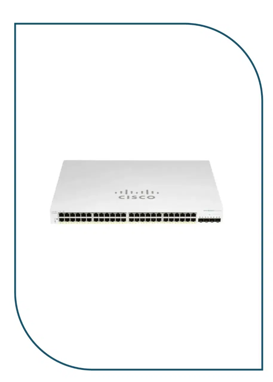 Cisco 48P 4x1G SFP Smart Switch (CBS220-48P-4G) CBS220-48P-4G