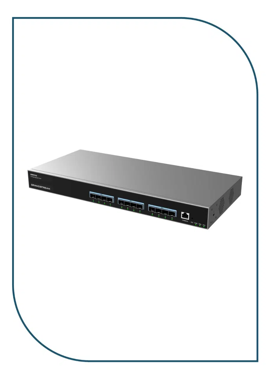 Grandstream Network Switch Enterprise Layer 3 Managed 12 Gigabit SFP+ Ports (GWN7832) GWN7832