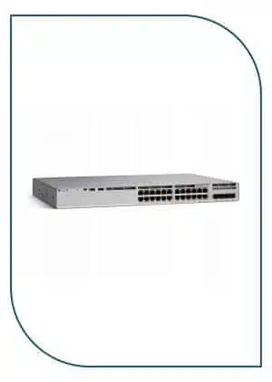 Cisco (C9300L-24P-4G-A) Catalyst 9300 24-port fixed uplinks PoE+, 4X1G uplinks, Network Advantage C9300L-24P-4G-A