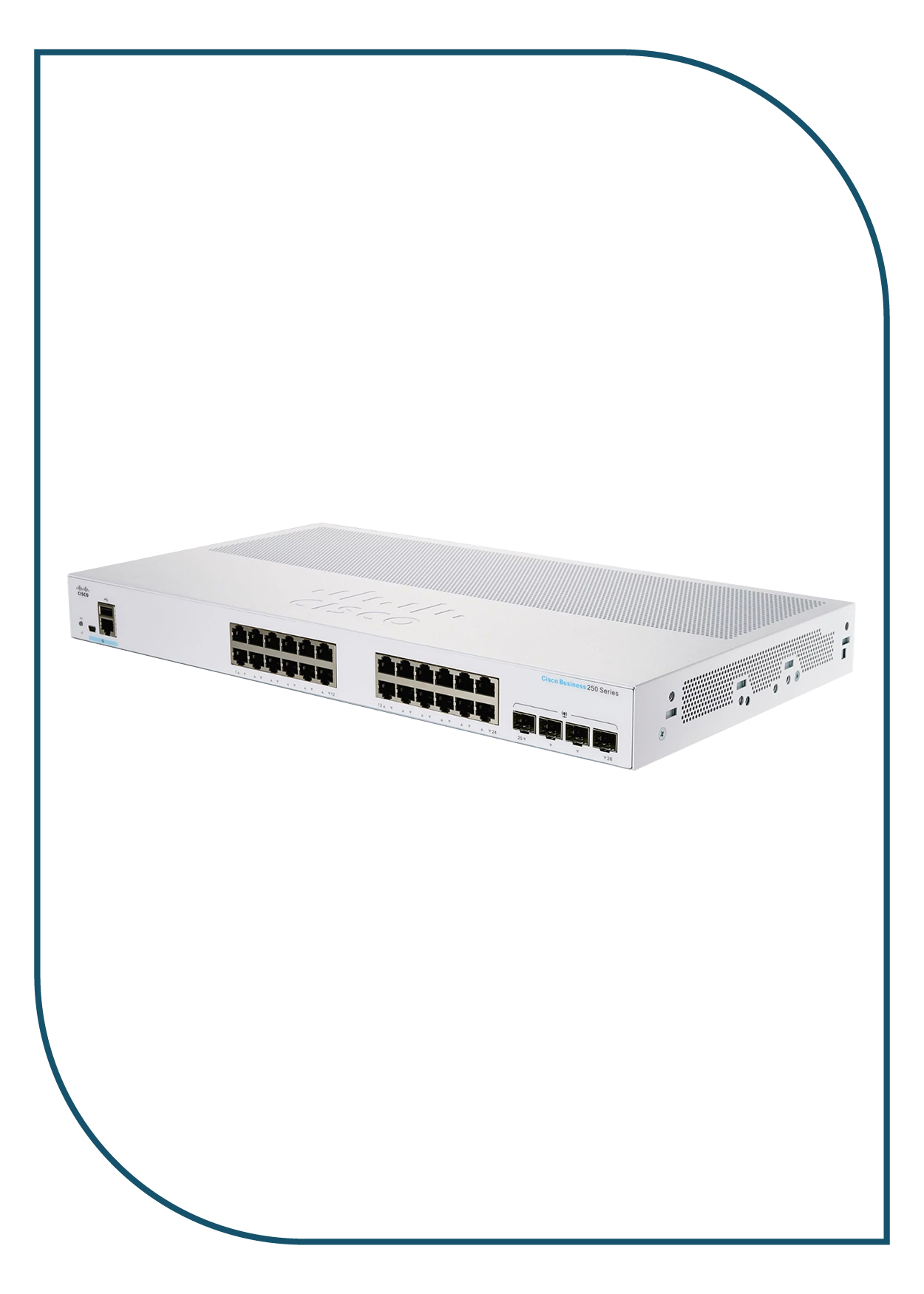 Grandstream GWN7801P Enterprise 8-Port Gigabit L2+ Managed PoE/PoE+ Switch  with 2 Gigabit SFP Uplink