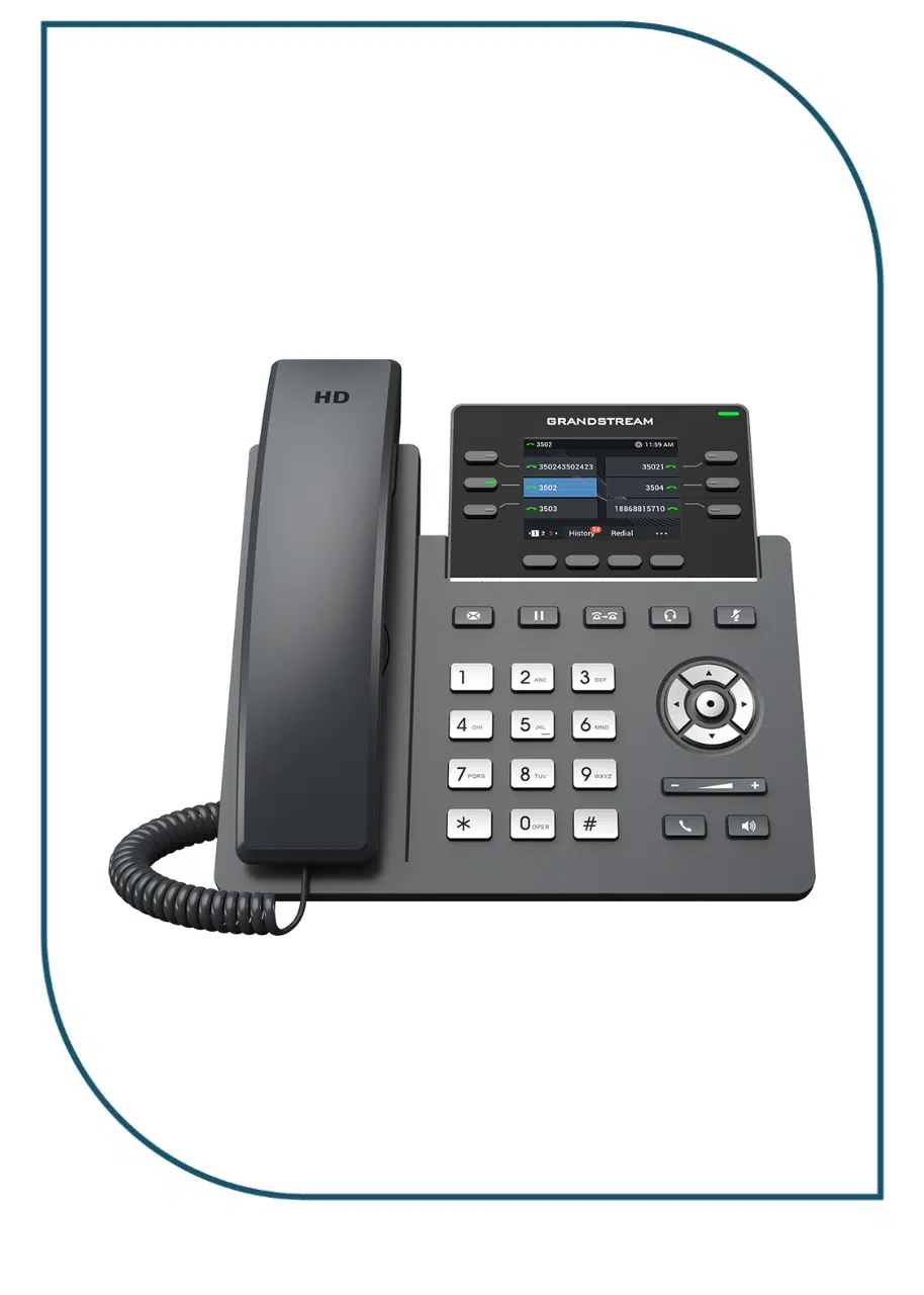 GRP2613 Grandstream IP Phone 3 SIP account ,6 lines - POE GRP2613