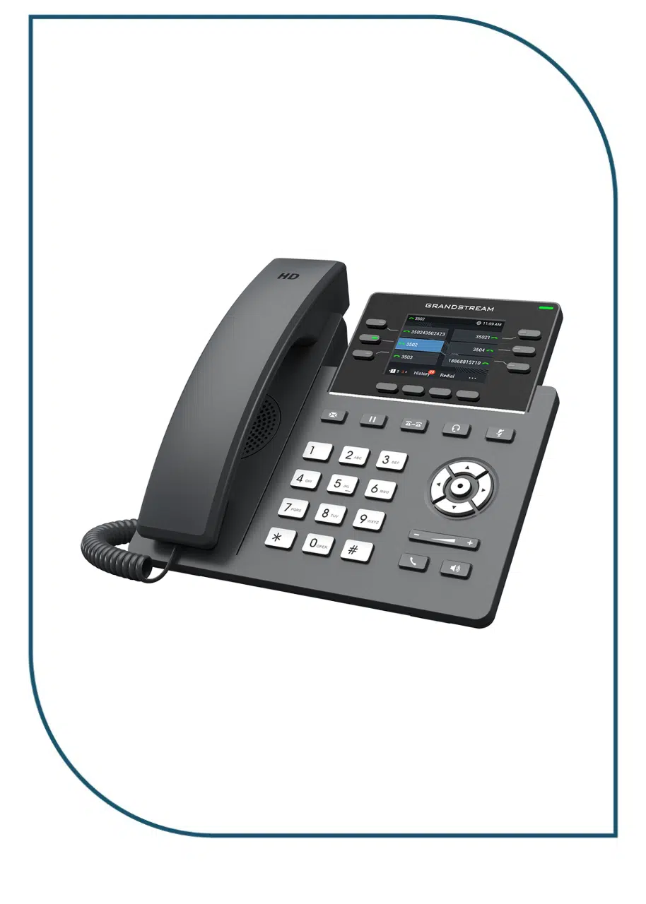 GRP2613 Grandstream IP Phone 3 SIP account ,6 lines - POE GRP2613