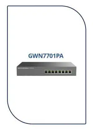 Grandstream Unmanaged Network Switch (GWN7701PA) GWN7701PA