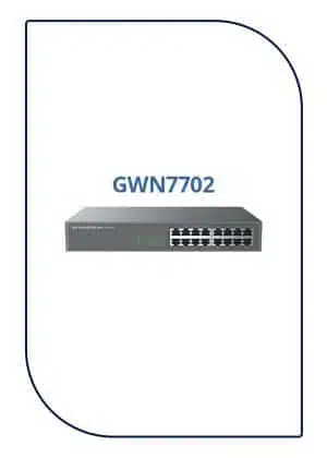 Grandstream Unmanaged Network Switch 16x Gigabit ports (GWN7702) GWN7702
