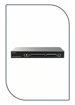 Grandstream Layer 3 Aggregation Network Switch 12 PORT L3 SWITCH 6xSFP, 4xSFP+, 2xGigE (GWN7830) GWN7830