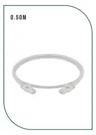 ProLink PL-PC-U6A-0.5W CAT6A Patch cord,0.5m,LSZH White PL-PC-U6A-0.5W