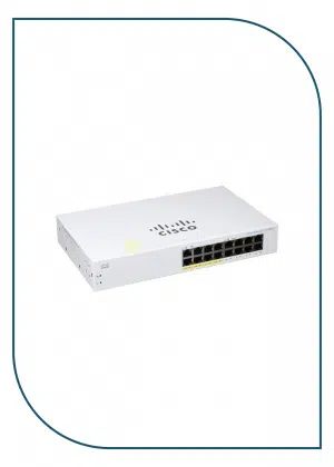CBS110 Unmanaged Switch 16-port GE, Partial PoE CBS110-16PP-EU