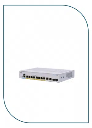 Cisco Business CBS250-8P-E-2G Smart Switch | 8 Port GE | PoE | Ext PS | 2x1G Combo CBS250-8P-E-2G Smart Switch 8 Port