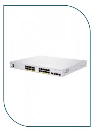 Cisco Business CBS250-24FP-4G Smart Switch | 24 Port GE | Full PoE | 4x1G SFP Cisco Business CBS250-24FP-4G Smart Switch | 24 Port GE | Full PoE | 4x1G SFP