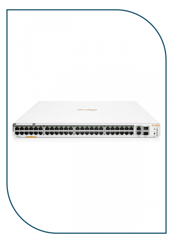 Aruba Instant On 1960 48-Port Gb Smart-Managed Layer 2+ Ethernet Switch with PoE (600W) JL809A