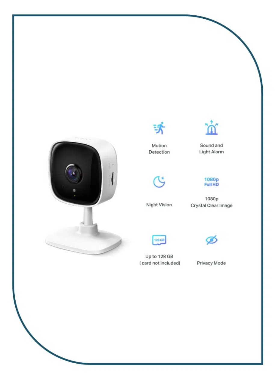 Tapo C100 New Home Security Wi-Fi Camera Tapo c100
