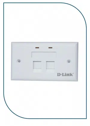 D-LINK Faceplate Double US MAGIC/NFP-0WHI32 NFP-0WHI32
