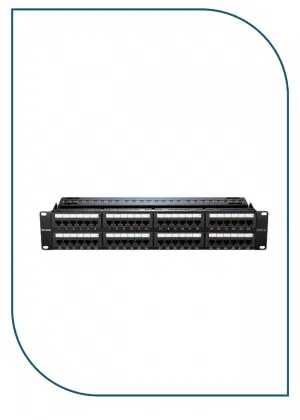NPP-C61BLK481 D-LINK PATCH PANEL CAT6 48PORT NPP-C61BLK481