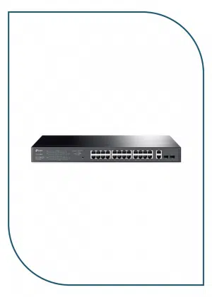 TP-Link (TL-SG1428PE) 28-Port Gigabit Easy Smart Switch with 24-Port PoE+ TL-SG1428PEĀ