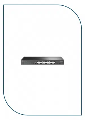TP-Link (TL-SG3428) JetStream 24-Port Gigabit L2+ Managed Switch with 4 SFP Slots TL-SG3428