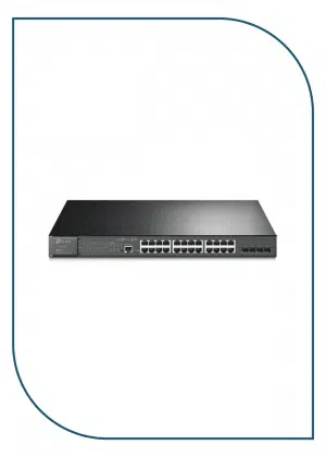 TP-Link (TL-SG3428MP) JetStream 28-Port Gigabit L2 Managed Switch with 24-Port PoE+ TL-SG3428MP