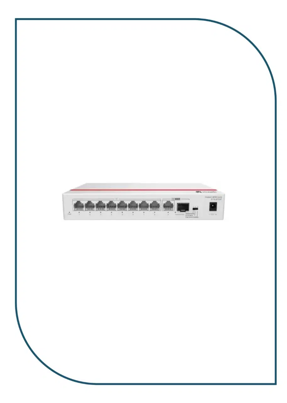 Huawei eKitEngine (S110-8P2ST) 8-Port Unmanaged PoE+ Gigabit Switch S110-8P2ST