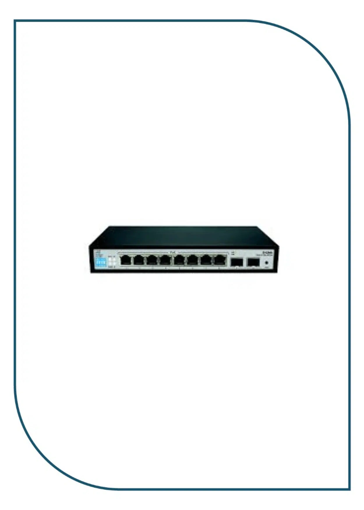 DES-F1016P-E 16-Port 10/100 Long Range PoE+ Surveillance Switch DES-F1016P-E