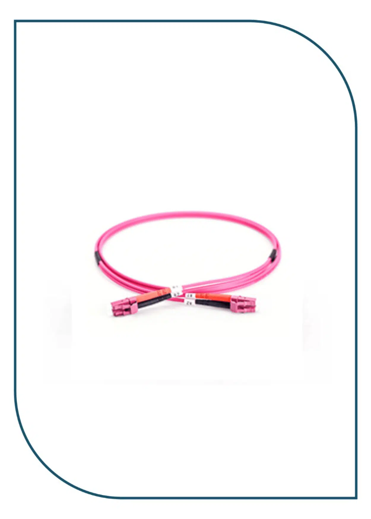 PL-LC-LC-OM4-3 ProLink F/O Jumper Cord, LC-LC-MM Duplex – OM4,3M PL-LC-LC-OM4-3