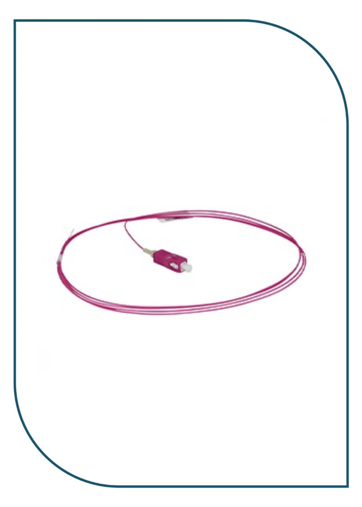 PL-PSC-OM4 ProLink MM F/O Pigtail, SC/PC-OM4,1M PL-PSC-OM4