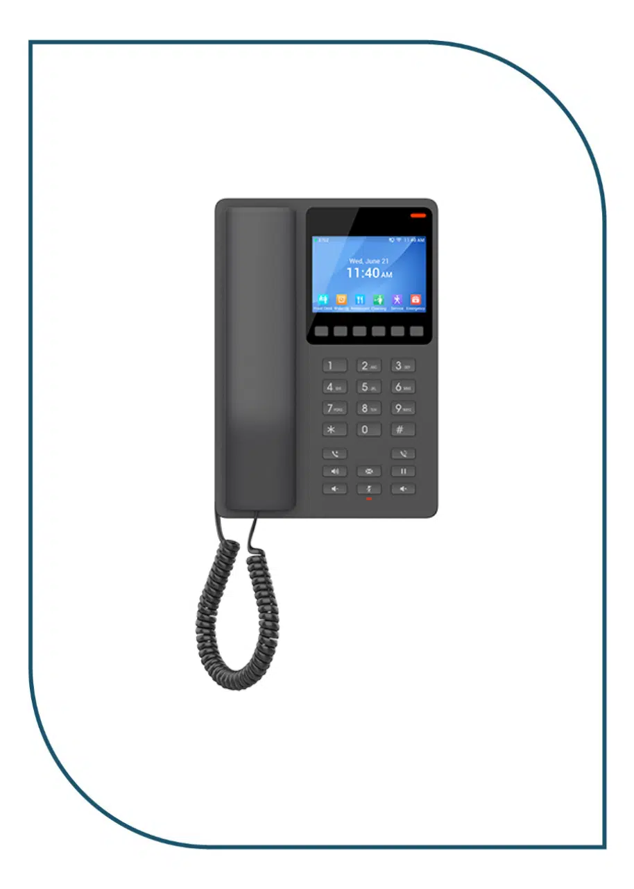 Grandstream Compact Hotel Phone (GHP631) GHP631