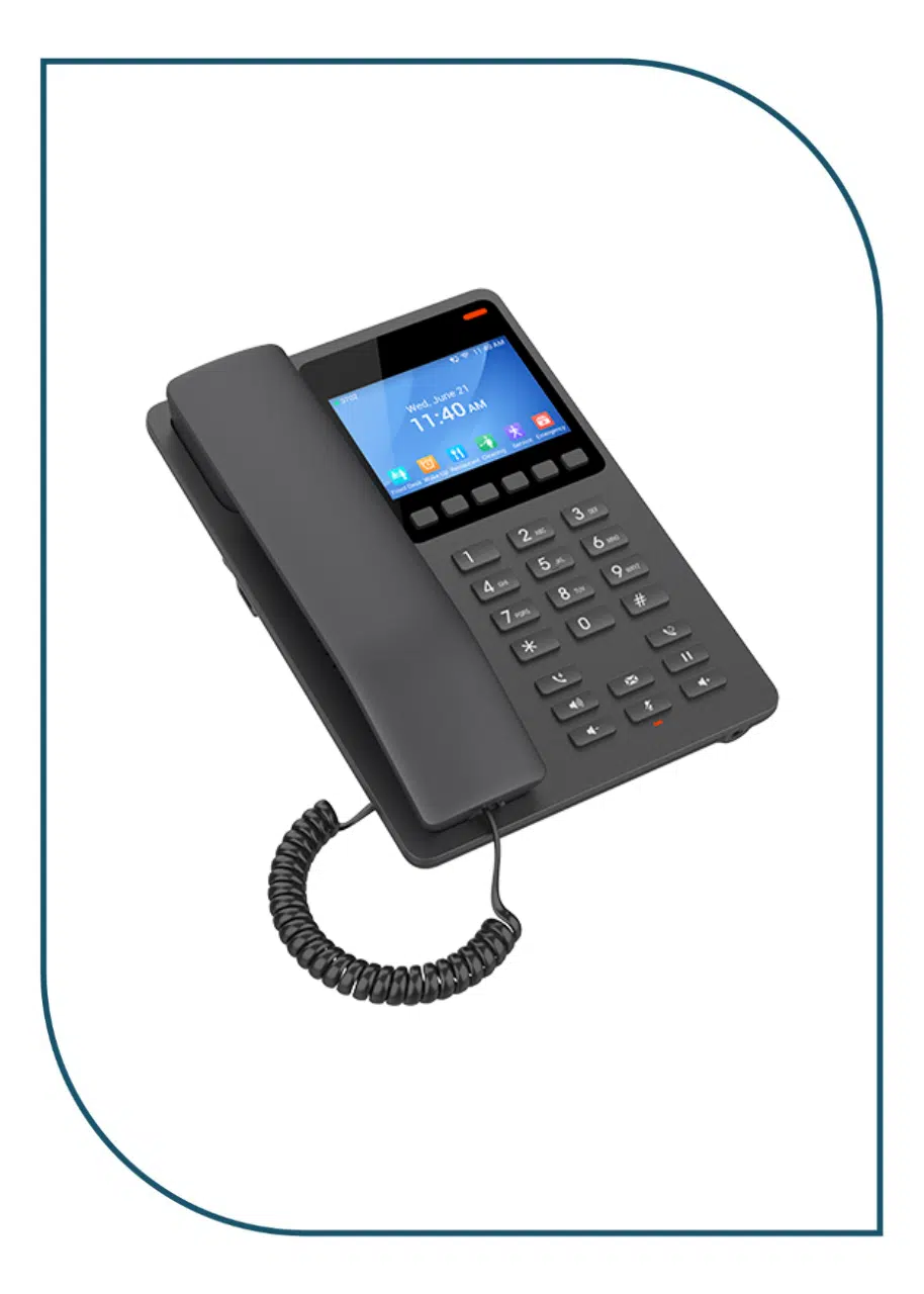 Grandstream Compact Hotel Phone (GHP631) GHP631