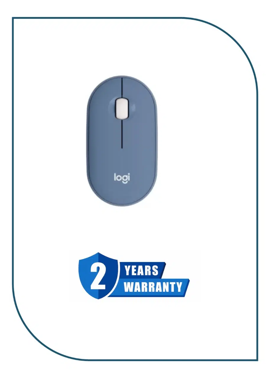 Logitech (M350) Pebble Wireless Mouse Pebble bluberry Logitech M350 Pebble