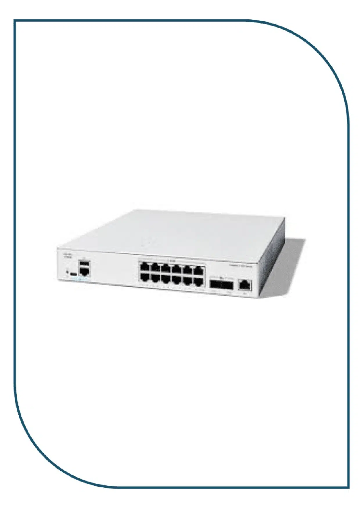 Cisco Catalyst 1300-12XT Managed Switch, 12-port 10GE, 2x10G SFP+ (C1300-12XT) C1300-12XT