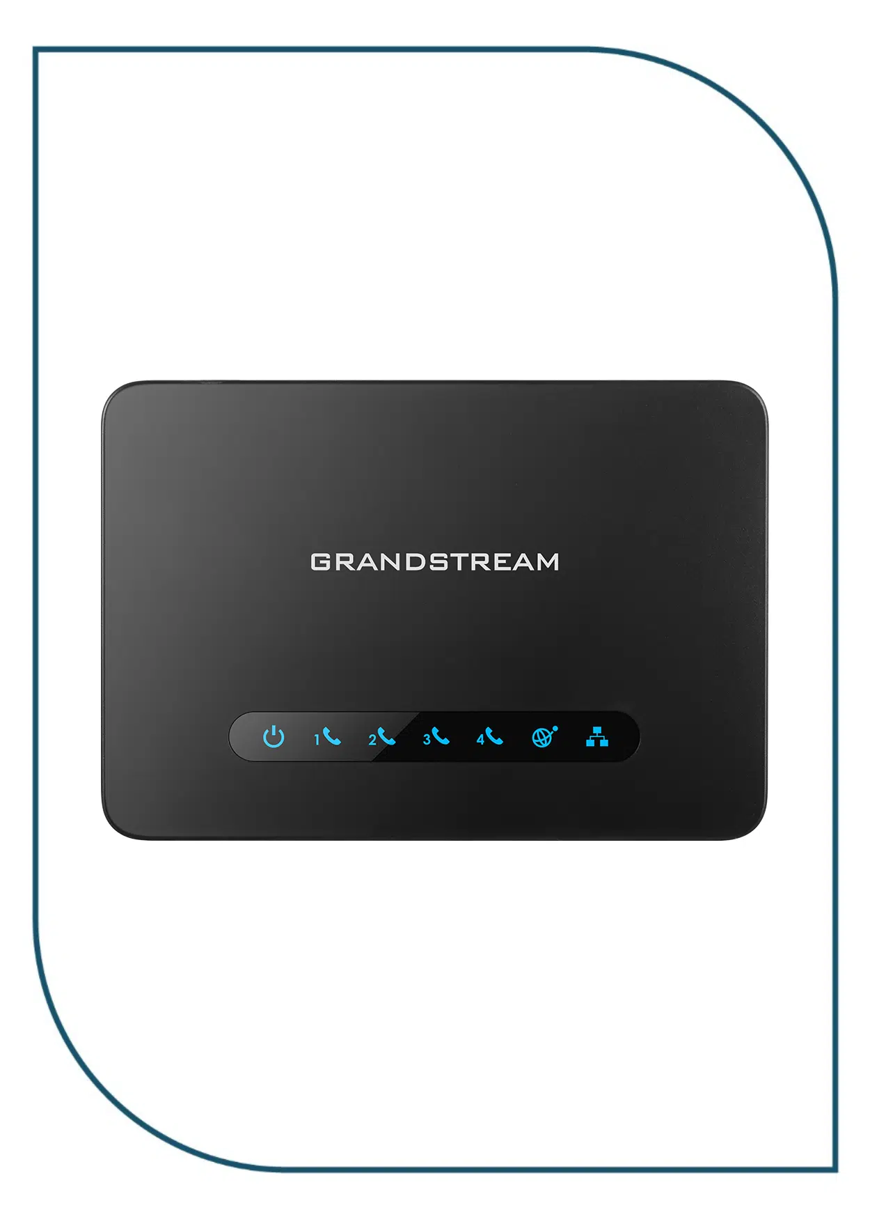 Grandstream 4-Port FXS Gateway with Gigabit NAT Router (HT814) HT814