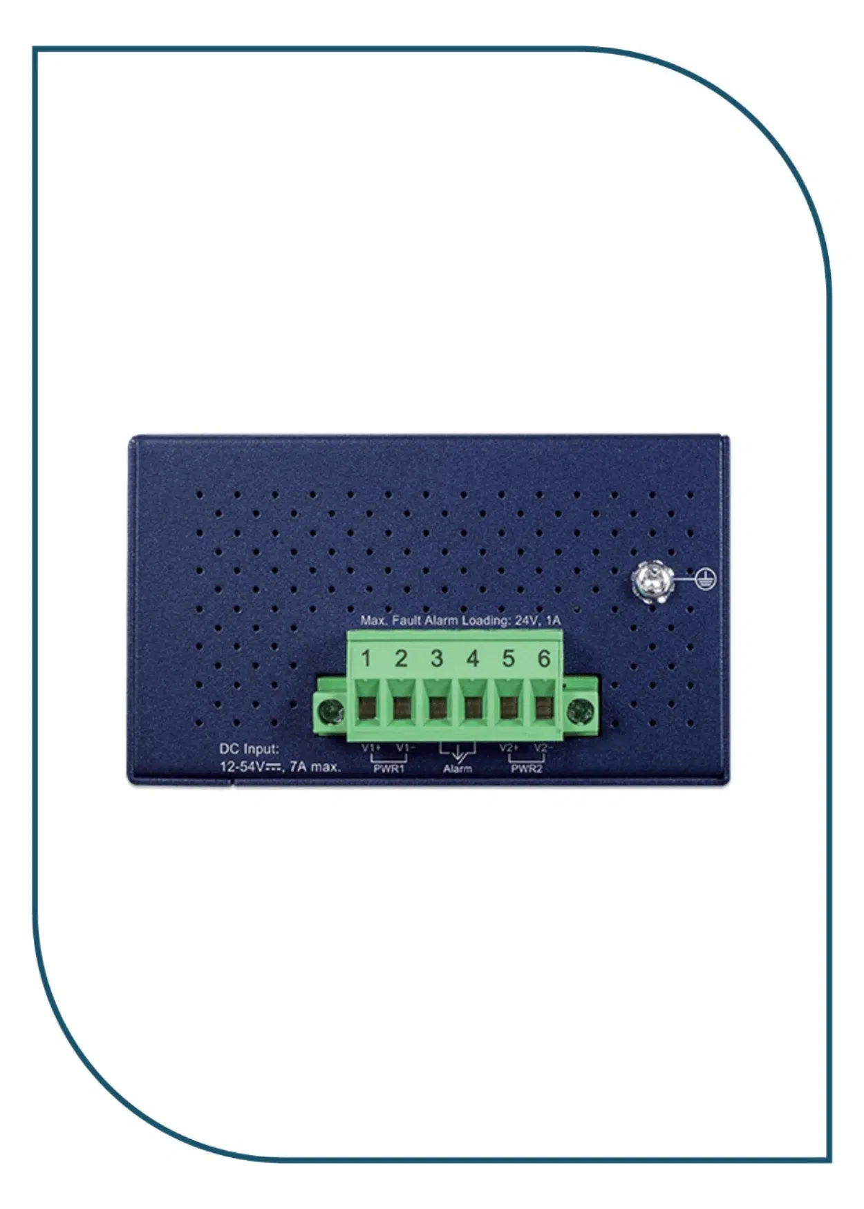 ISW-514PTF Planet Industrial DIN-Rail Unmanaged POE Switch ISW-514PTF