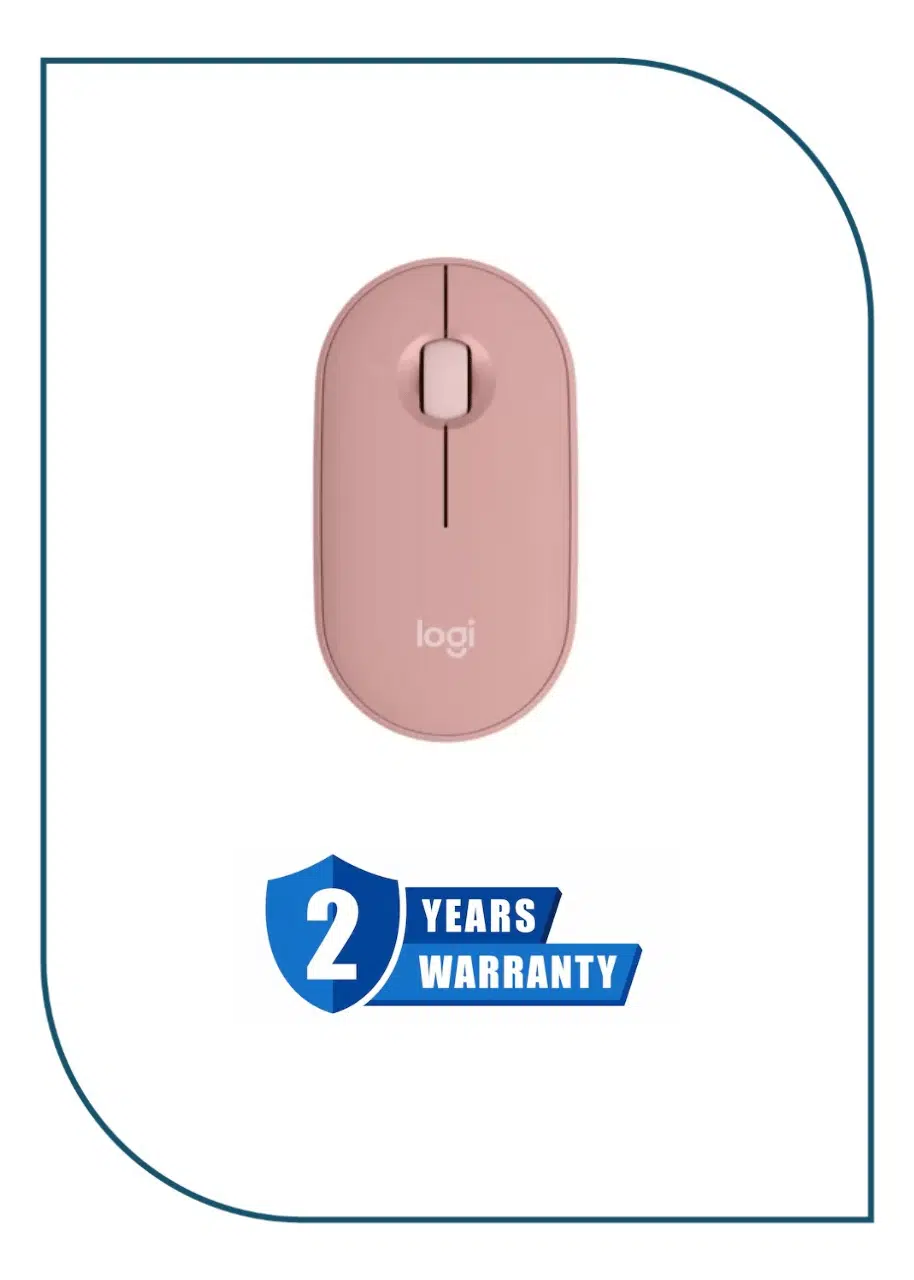 Logitech M350 Pebble Wireless Mouse-ROSE-EMEA Logitech M350