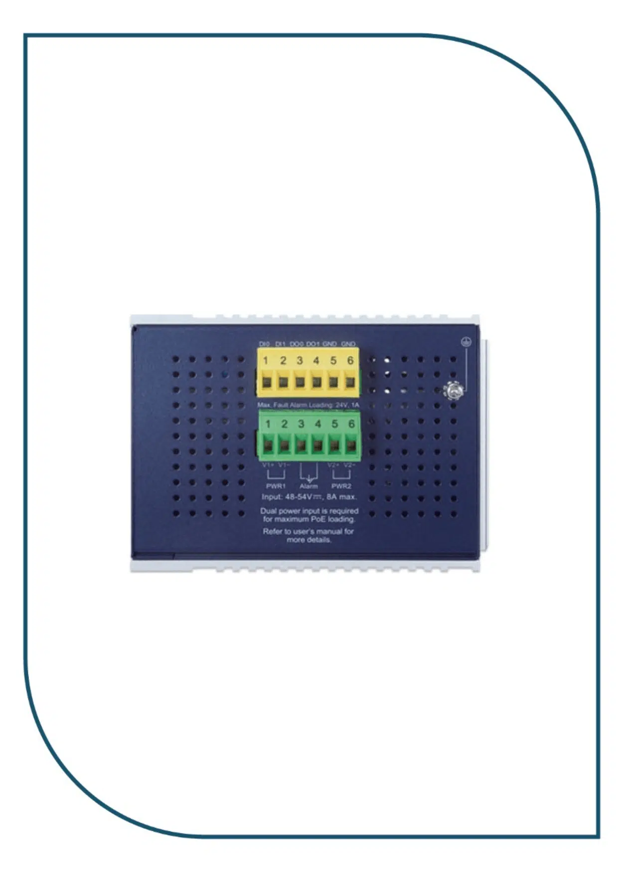 Planet Industrial Switch - DIN-Rail L2+/L3 Manageable Gigabit POE Switch (IGS-20160HPT) Planet Industrial Switch - DIN-Rail L2+/L3 Manageable Gigabit POE Switch (IGS-20160HPT) - Image 2