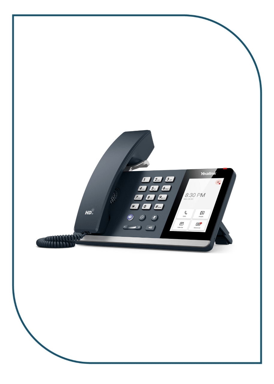 Yealink MP54-TEAMS Edition Desk IP Phone [5 Pack] Cost-Effective IP Phone For Team, 4 Inch (800 X 480) Capacitive Touch Screen, PoE, Power Adapter Not Included - View #9