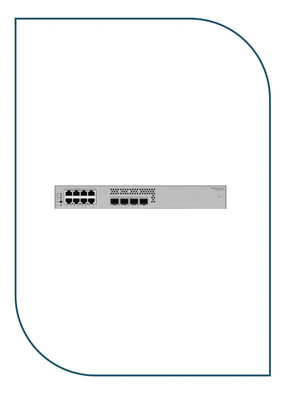 Huawei Layer 2 Smart Managed Switch, 8 ports, PoE+, 4 x 2.5GE SFP ports (S220S-8P4J) S220S-8P4J