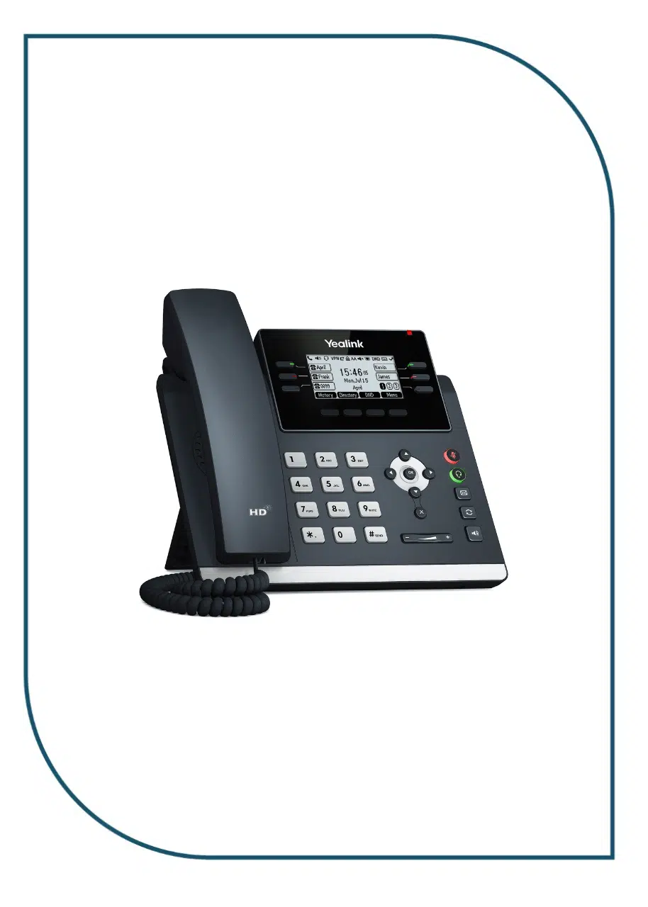 Yealink SIP-T43U IP Phone (without PSU) SIP-T43U