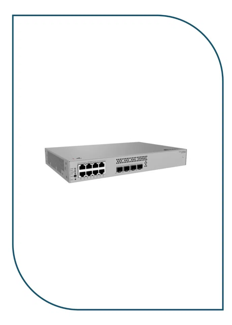 Huawei Layer 2 Smart Managed Switch, 8 ports, PoE+, 4 x 2.5GE SFP ports (S220S-8P4J) S220S-8P4J
