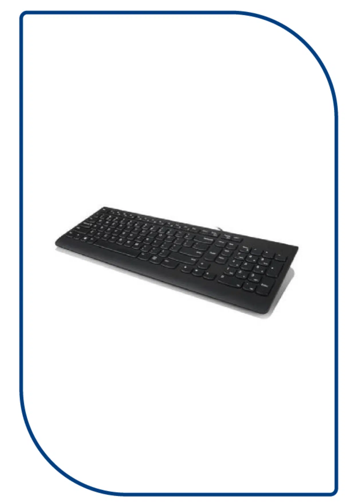 Lenovo 300 USB Keyboard Wired - Arabic - Black (GX30M39656) GX30M39656