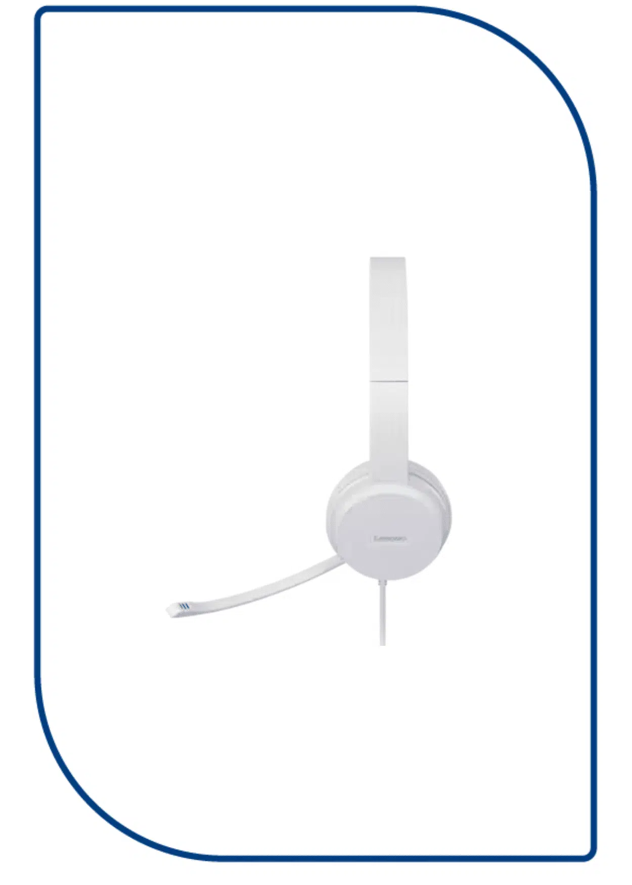 Lenovo 110 Stereo Headset - cable length 1.8m USB.A - Cloud Grey (GXD1E71385) GXD1E71385 (3)