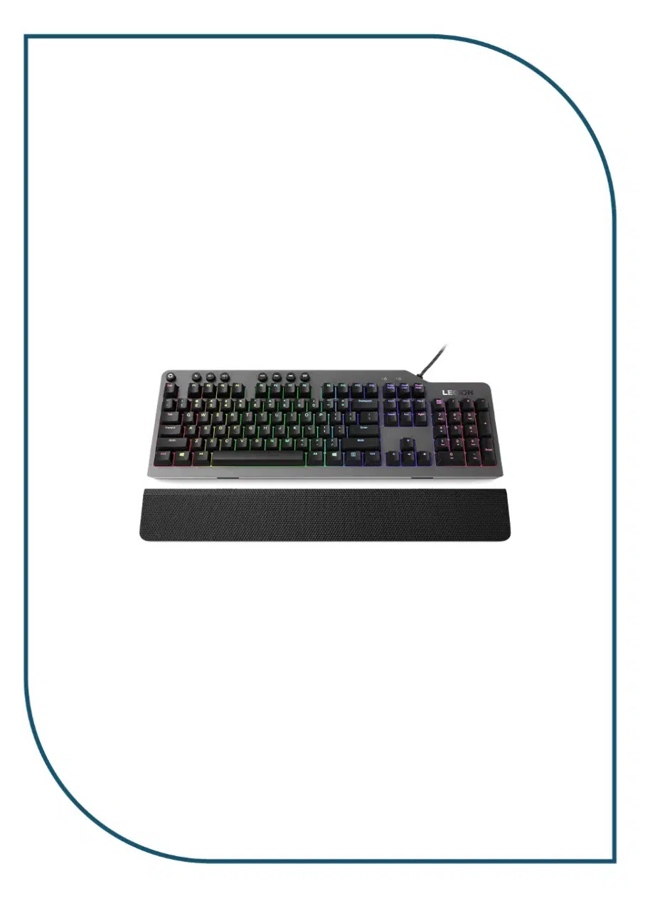 Lenovo Legion K500 RGB Mechanical Switch Gaming Keyboard - Iron gray (GY40T26478) GY40T26478