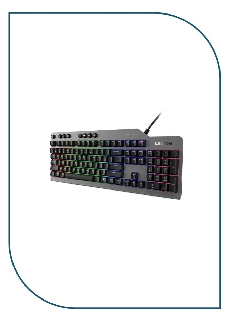 Lenovo Legion K500 RGB Mechanical Switch Gaming Keyboard - Iron gray (GY40T26478) GY40T26478