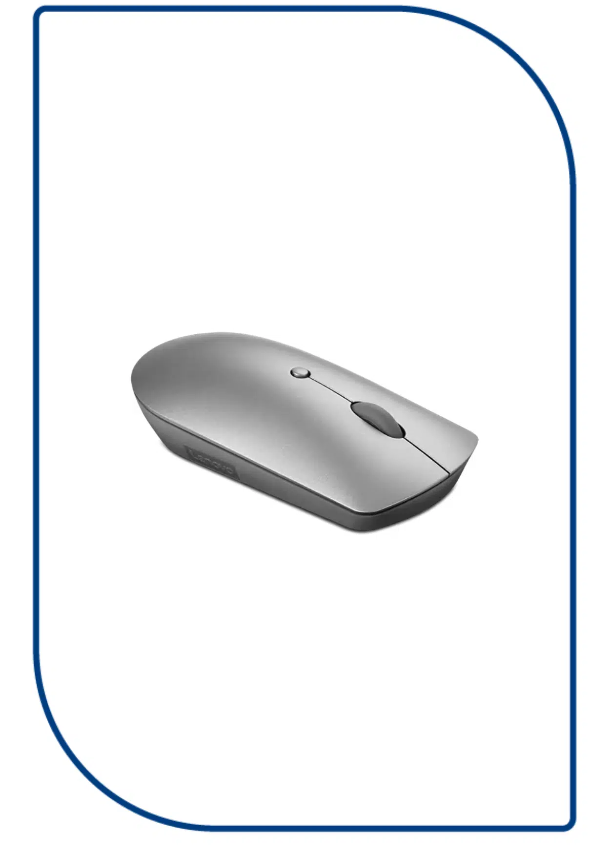 Lenovo 600 Bluetooth Silent Mouse Dual-host Bluetooth 5.0 to switch between 2 devices- Iron Grey (GY50X88832) GY50X88832
