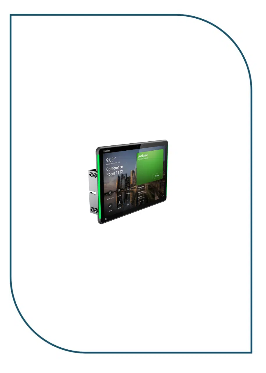 Yealink RoomPanel Plus conference room digital signage RoomPanel Plus (2)