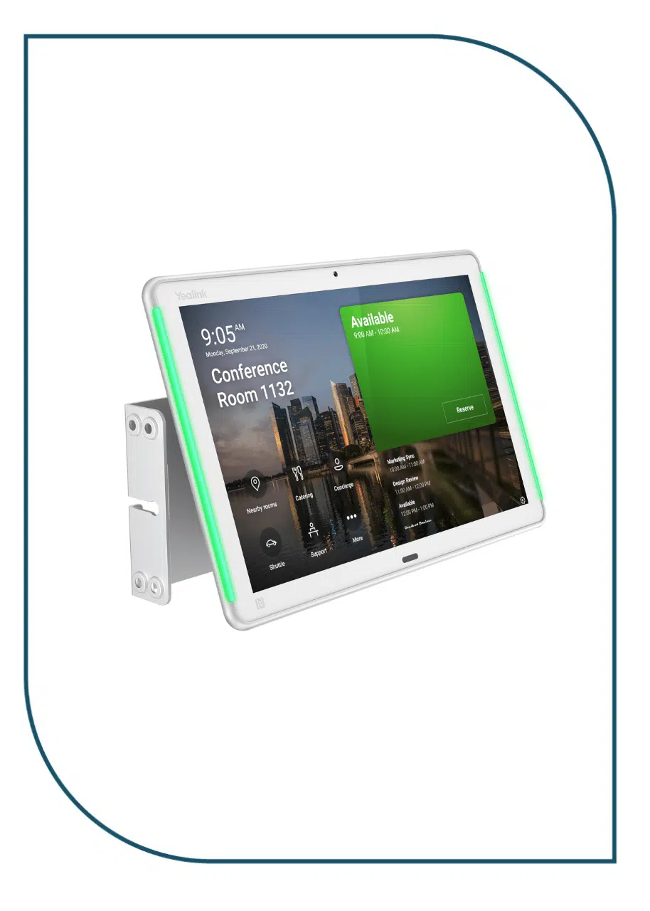 Yealink RoomPanel Plus conference room digital signage RoomPanel Plus (3)