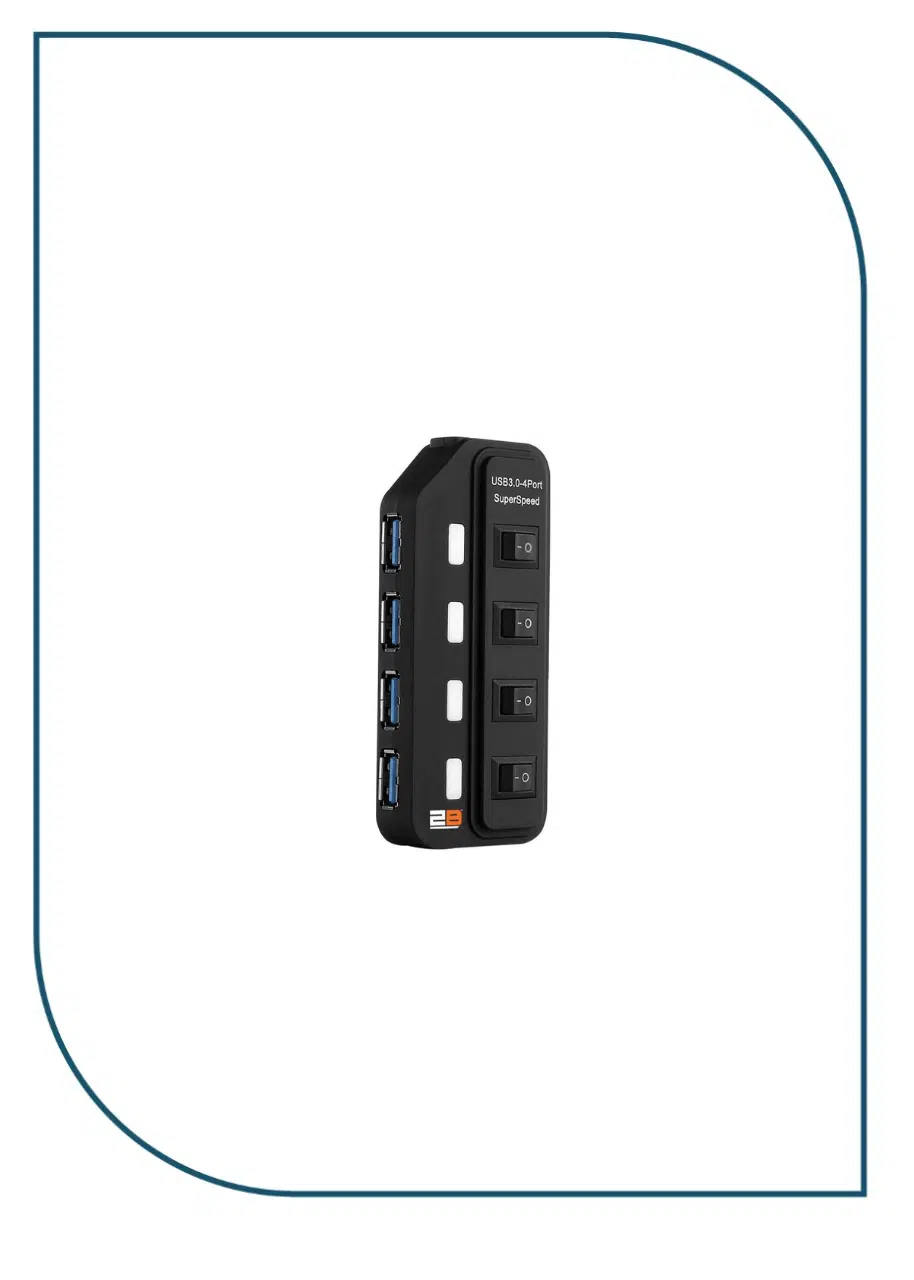 2B USB 3.0 Port Hub – Super Speed up to 5Gbps USB Port HUB